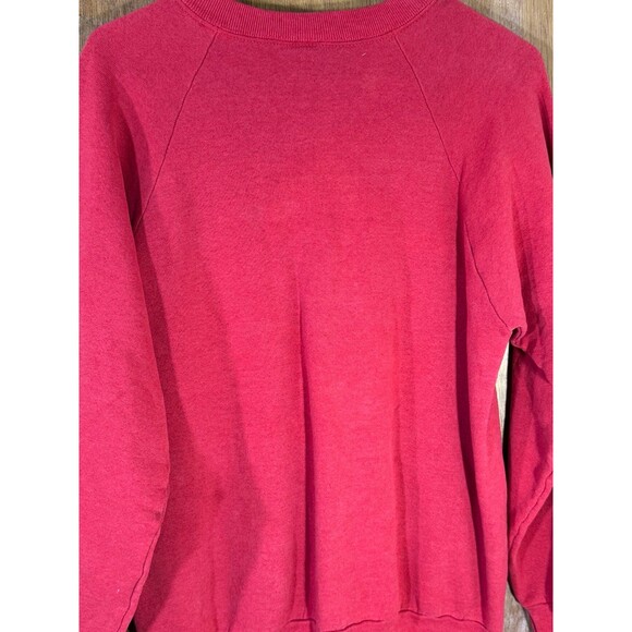 Vintage Winter Is Snow Fun Funny Holiday Christmas Crewneck Sweater Large L USA - Picture 10 of 10